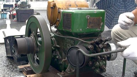 Old Engines In Japan 1950s Yanmar Diesel Type K2 3hp Youtube