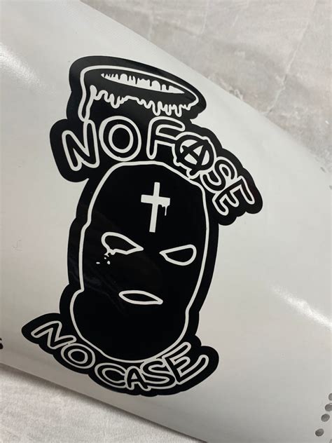 Ski Mask No Face No Case Die Cut Decal Sticker Oracal 651 Etsy