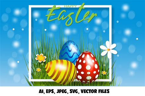 Happy Easter Banner Vector Design Graphic By Bellart · Creative Fabrica