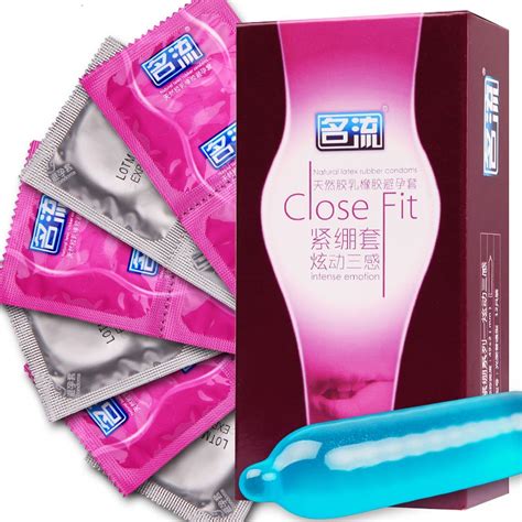 mingliu 12 pcs pack nautural close fit intense emotion ultra thin men contraception condoms
