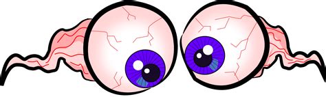 Eyeball Cartoon Clipart Party