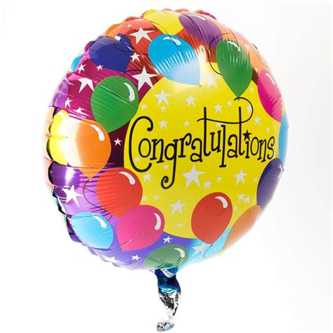 Congratulations Congratulations Balloons Balloons Congratulations Card