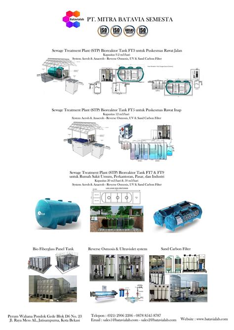 Batavialab Solution For Your Lab Sewage Water Treatment Bioreactor