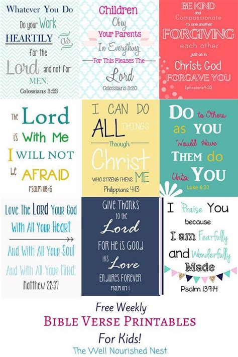 Bible Quotes For Kids Shortquotescc
