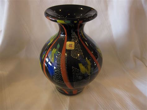 ~~ Beautiful Vintage Kamei Glass Studio Osaka Japan Vase Vg ~~ Osaka