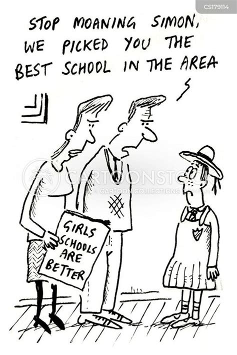 Single Sex Schools Cartoons And Comics Funny Pictures From Cartoonstock