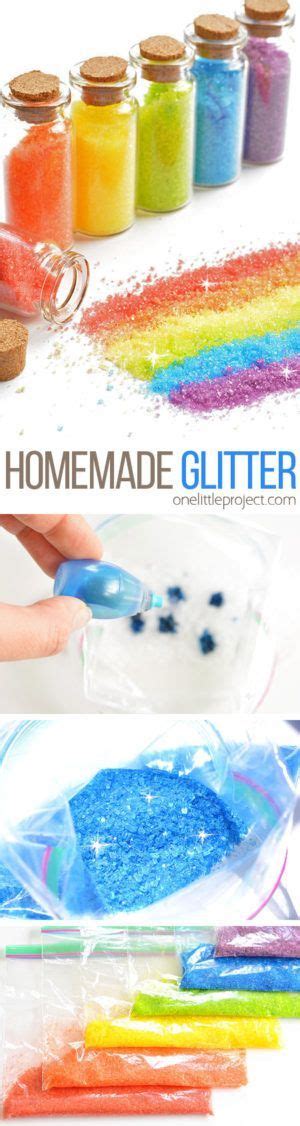 This Homemade Glitter Is Such A Great Project To Try With The Kids It