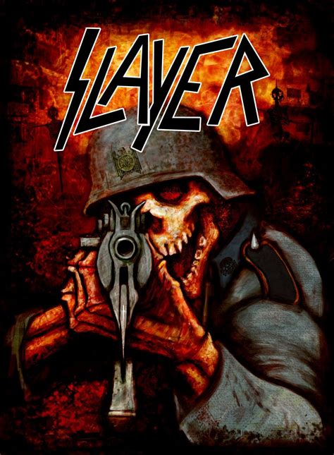 Slayer Desenho Rock Rock Poster Imagens De Rock