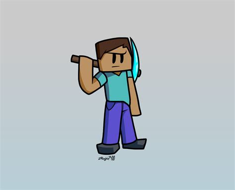 Steve Minecraft Fnf By Rojo7500 On Newgrounds