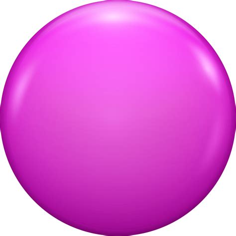 Pink Blank Circle Button 11835424 Png