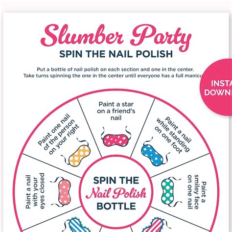 Spin The Polish Spa Game Etsy