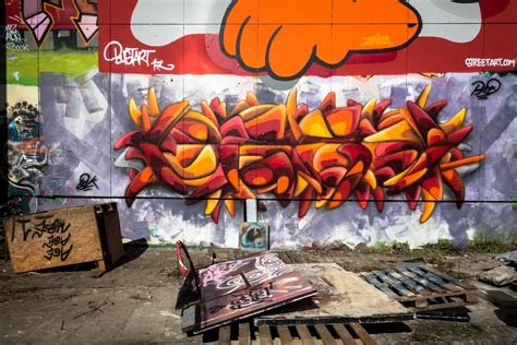 Streetart And Graffiti Festival „stilbruch Teufelsberg Berlin