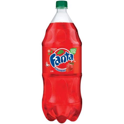 Fanta Strawberry Bottle 2 Liters Strawberry Soda Bottle