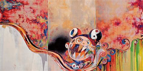 Takashi Murakami 1962 — Hasta Japanese Painting Painting Takashi