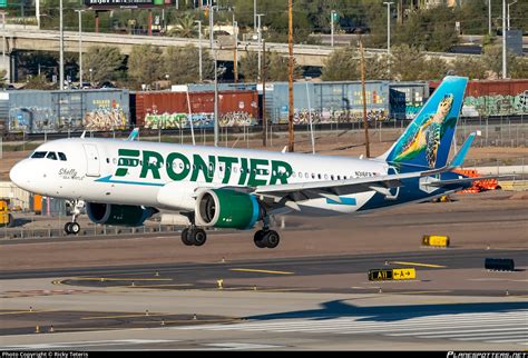 N316fr Frontier Airlines Airbus A320 251n Photo By Ricky Teteris Id