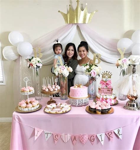 Pin By Marileila Cerrud On Baby Showerbirthday Baby Shower Princess