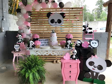 Festa Panda Panda Party Decoração Escritório Da Arte Empresa Sorocaba