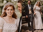 Beatrice di York, il Royal Wedding segreto è vintage: l'abito bianco e ...