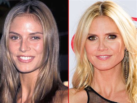 Heidi Klum Before And After