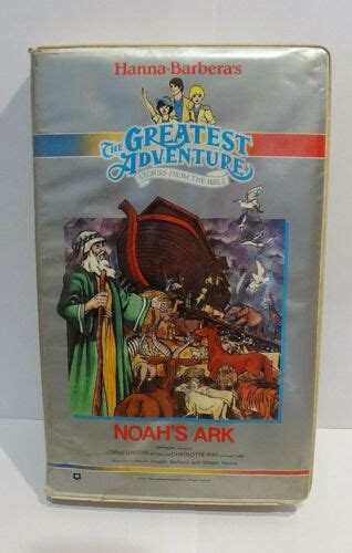 Greatest Adventure Stories From The Bible Noahs Ark Vhs Animated Hanna