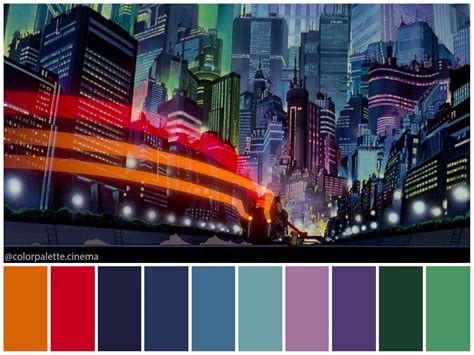 Akira Color Palette Media Chomp
