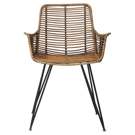 Check spelling or type a new query. Palecek Hermosa Coastal Beach Metal Frame Rattan Dining ...