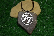 The Foo Fighters Band Dave Grohl Gbbo Music Pendant Necklace | Etsy