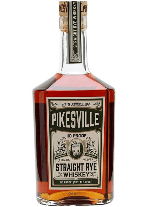 Pikesville Rye Whiskey 110 Proof | Whiskey, Rye whiskey, Rye