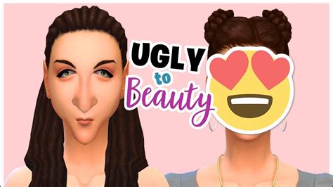 Ugly To Beauty Challenge 2 Les Sims 4 Youtube