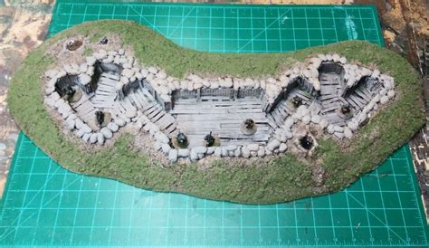 Warhammer 40kbolt Action Ww1 And Ww2 Wargaming 28mm Trench Position 1