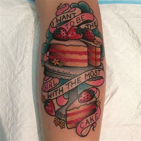 Cake Tattoo Cupcake Tattoos Tattoos Baking Tattoo