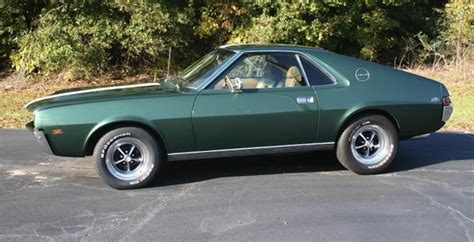 What does it take to replace an automatic transmission with a manual one like that? Hunter Green 1969 AMX - Paint Cross Reference