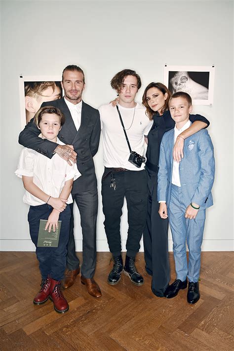 David And Victoria Beckhams Kids Meet Their Sons And Daughter