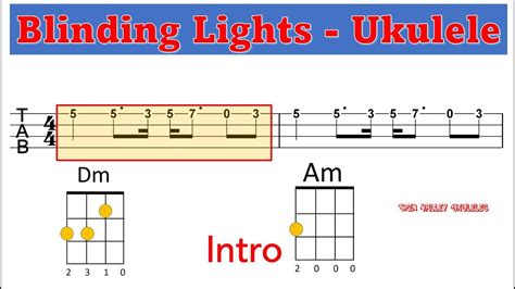 Spen Valley High School Blinding Lights Ukulele Tutorial Youtube