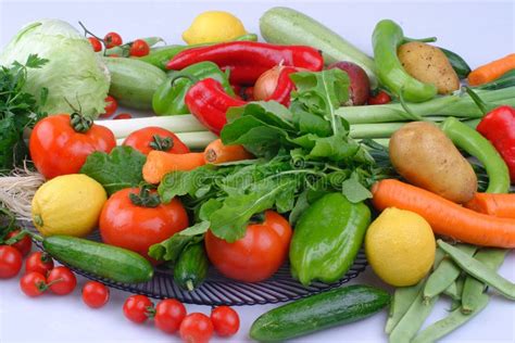 Asian Vegetables Background Healthy Eating Stock Image Image Of