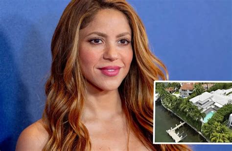 Esta es la fabulosa mansión de Shakira a donde se mudó en Miami y que vale millones de euros