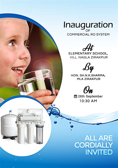 Brochure Design For Water Purifier Russel Scheets