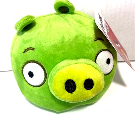Angry Bird Plush Toy Green Pig 6 Inches Soft Nwt Official Ebay