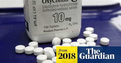 Oxycontin Maker Will Stop Marketing Opioids To Doctors Company Says Opioids Crisis The Guardian