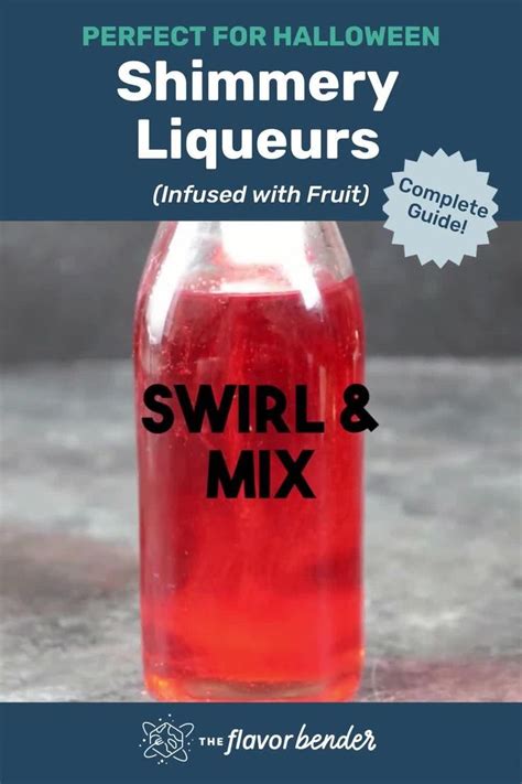 how to make flavored shimmery liqueur at home rainbow colors video original recipe