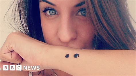 Bbctrending Why Are People Getting Semicolon Tattoos Bbc News
