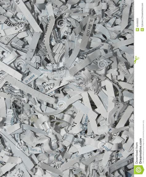 Shredded Office Paper Texture Stock Photo Image Of Office Numbers