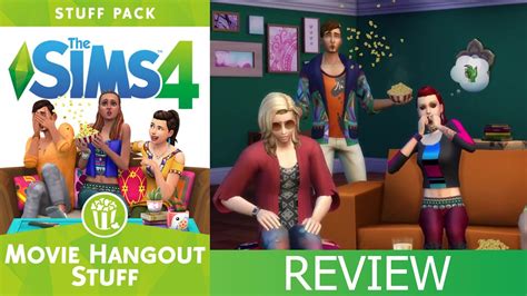 The sims 4 movie hangout stuff: The Sims 4 Movie Hangout Stuff Pack Review - YouTube