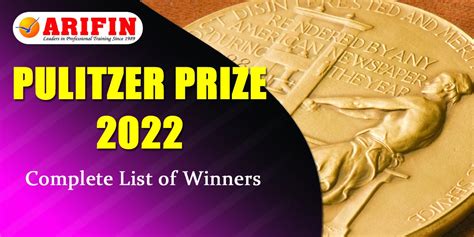 Pulitzer Prize Complete List Of Winners Download Pdf Arifin