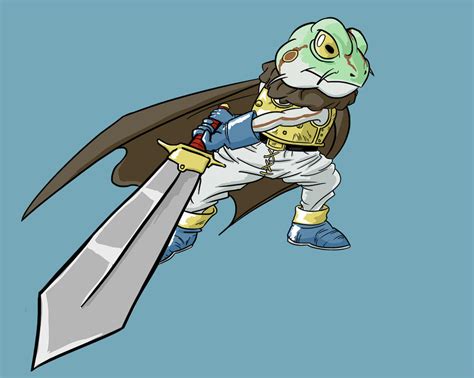 Chrono Trigger Frog By Agares20 On Deviantart