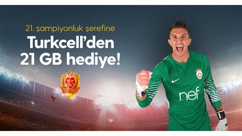 Turkcell den Galatasaraylılara GB Hediye CHIP Online