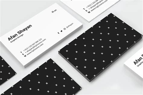 Get Minimalist Business Cards Youll Love Free And Print Ready