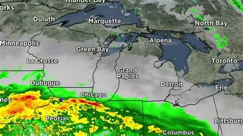 Metro Detroit Weather Sunday Showers Ahead Youtube