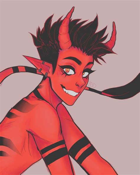 demon drawing digital art artist by blubludemonz demon drawings demon art digital art girl