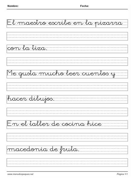 Si es así, ¿por qué se. Caligrafía 54 | Ejercicios de escritura, Cuaderno de ...